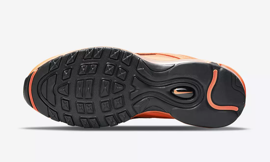 Nike Air Max 97 Orange Black DM8338-800 Чыгарылган күнү