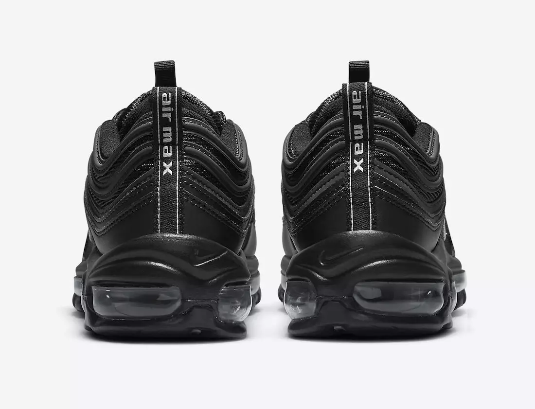 Tarehe ya Kutolewa ya Nike Air Max 97 Black Reflective DM8347-001