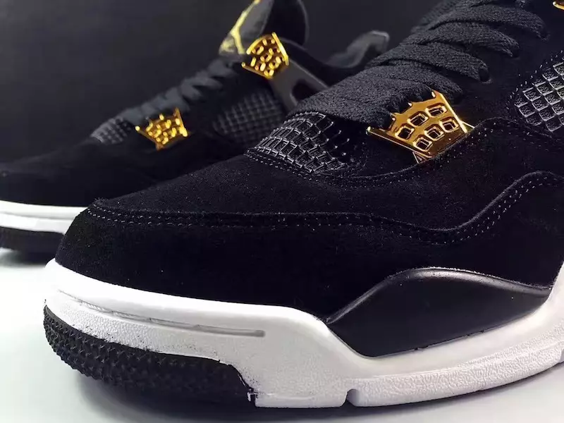 Air Jordan 4 Royalty Czarne Złoto