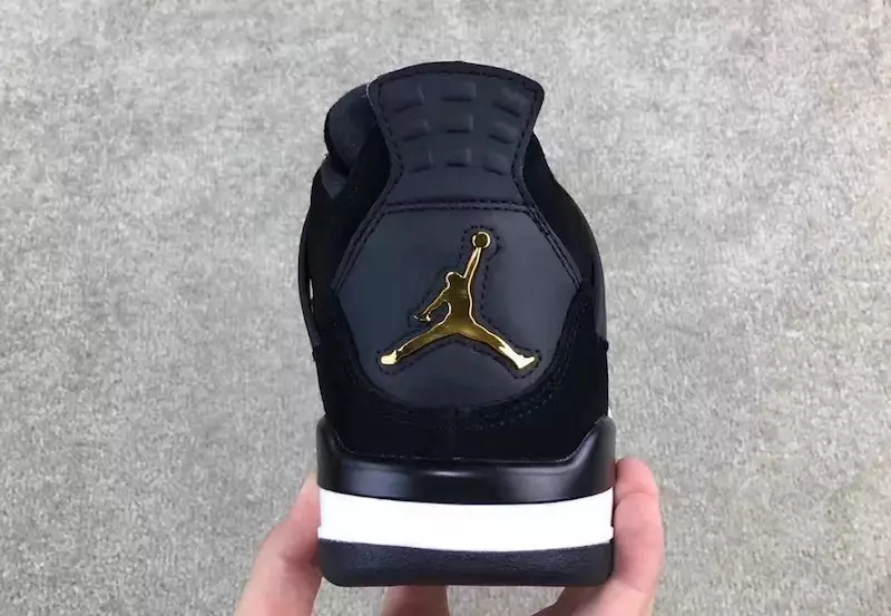 Air Jordan 4 Royalty Black Gold