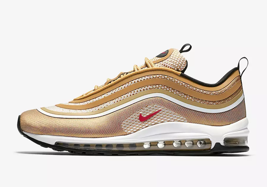 Nike Air Max 97 Ultra metaliczny złoty 918356-700