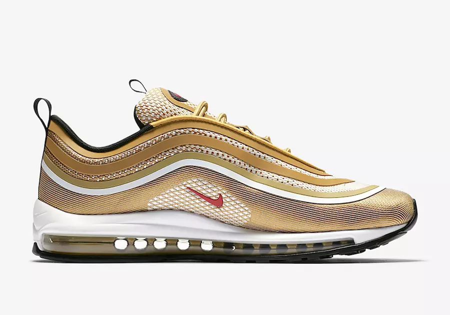 Nike Air Max 97 Ultra metaliczny złoty 918356-700