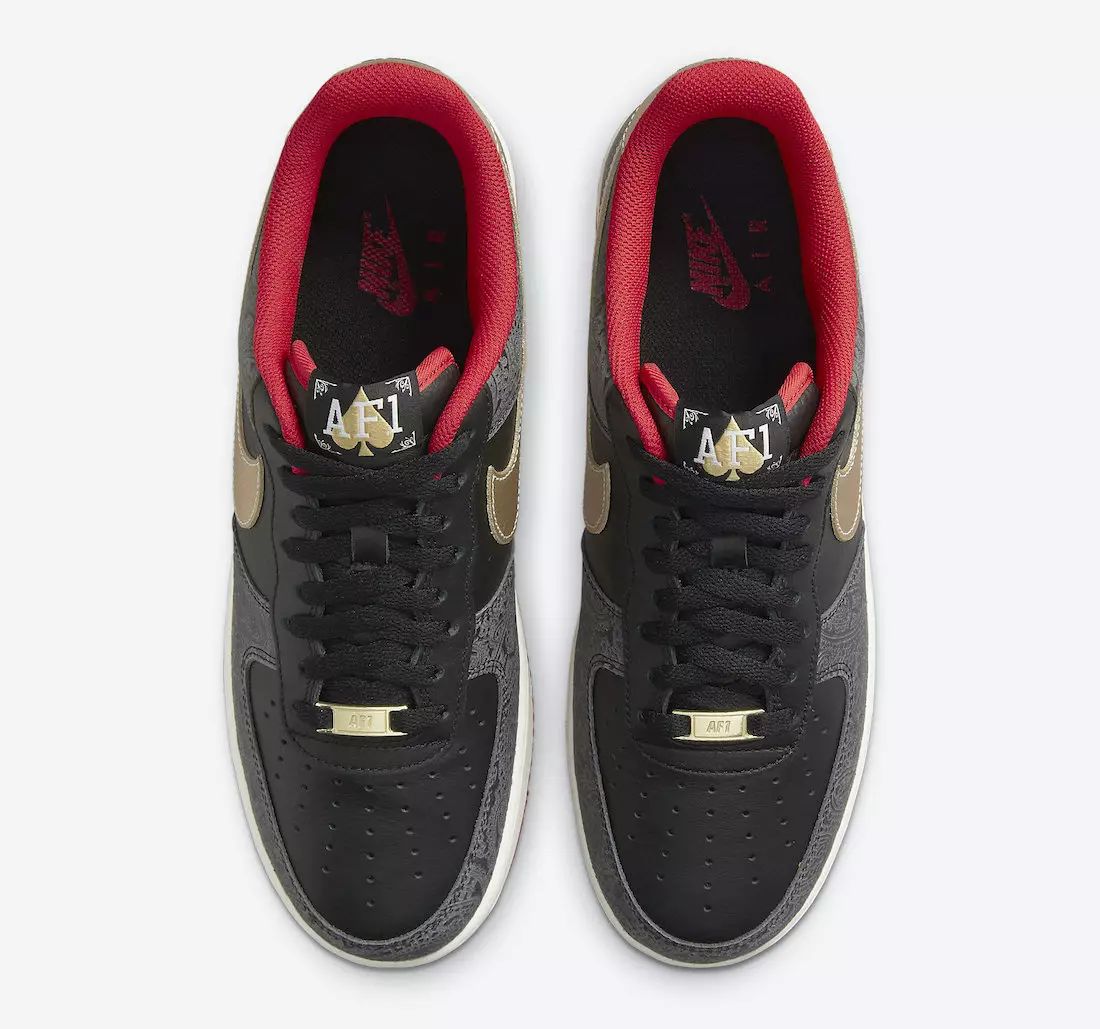 Nike Air Force 1 Low Spades King Queen DJ5184-001 Fecha de lanzamiento