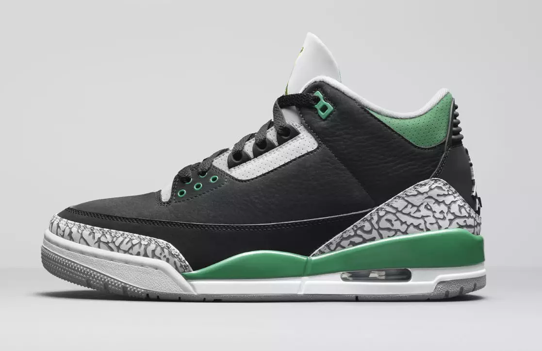 Air Jordan 3 Pine Green CT8532-030 Fecha de lanzamiento