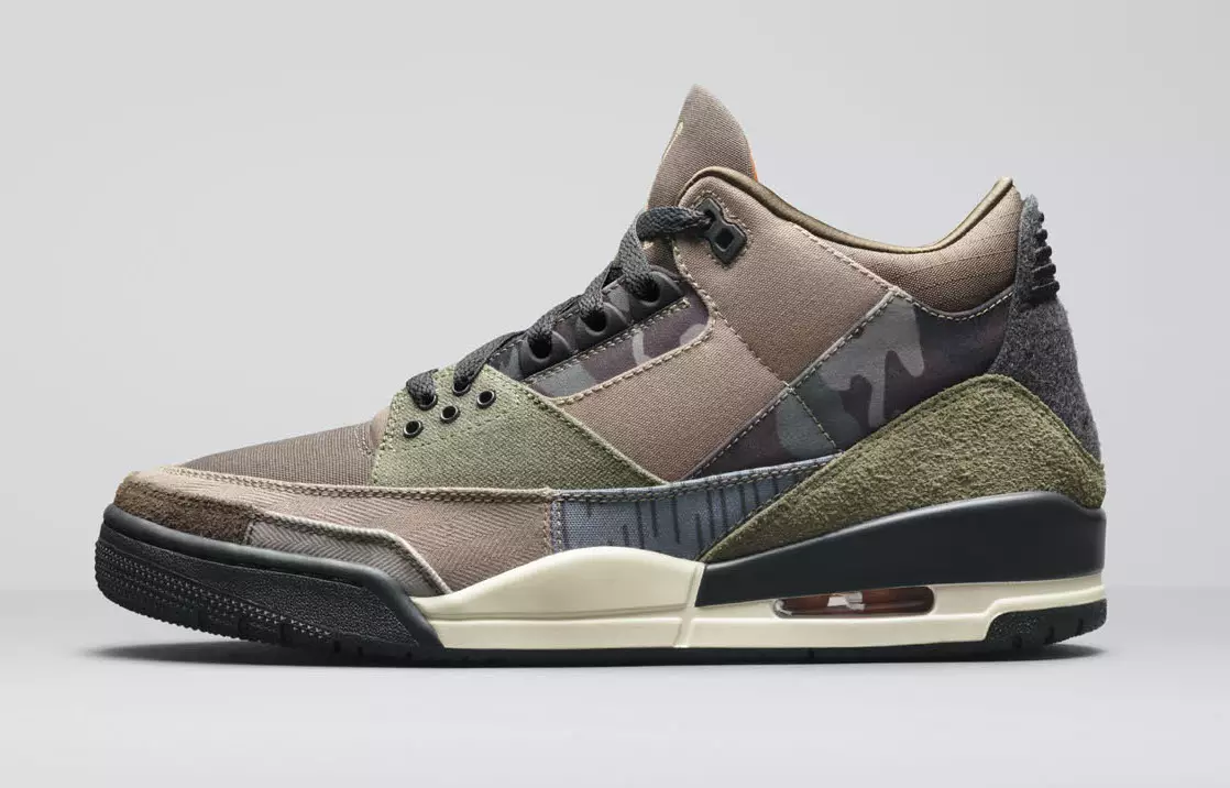 Air Jordan 3 Camo DO1830-200 Data di rilascio