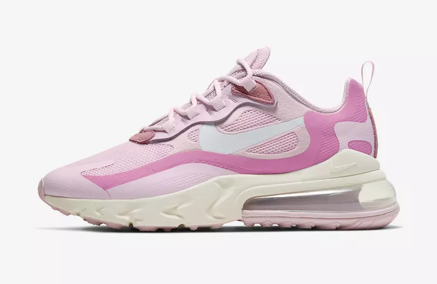 تاريخ الإصدار Nike Air Max 270 React Pink CZ0364-600