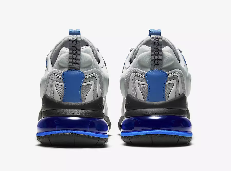 Nike Air Max 270 React ENG Silver Blue CJ0579-001 Buraxılış Tarixi