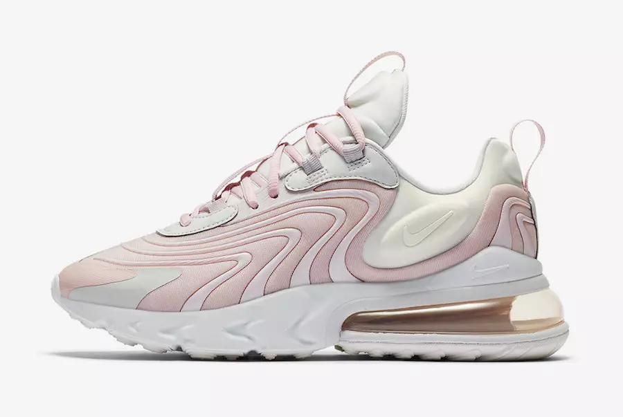 Fecha de lanzamiento de Nike Air Max 270 React ENG Barely Rose CK2595-001