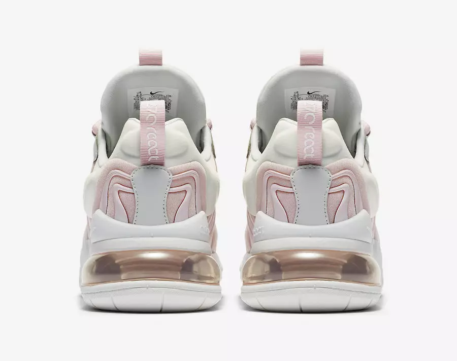 Fecha de lanzamiento de Nike Air Max 270 React ENG Barely Rose CK2595-001