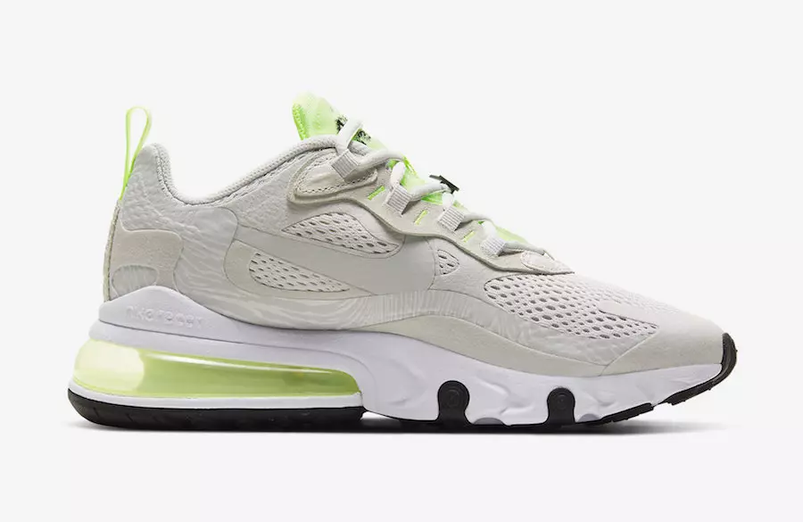 Nike Air Max 270 React Vast Grey Ghost Green CU3447-001 Ημερομηνία κυκλοφορίας