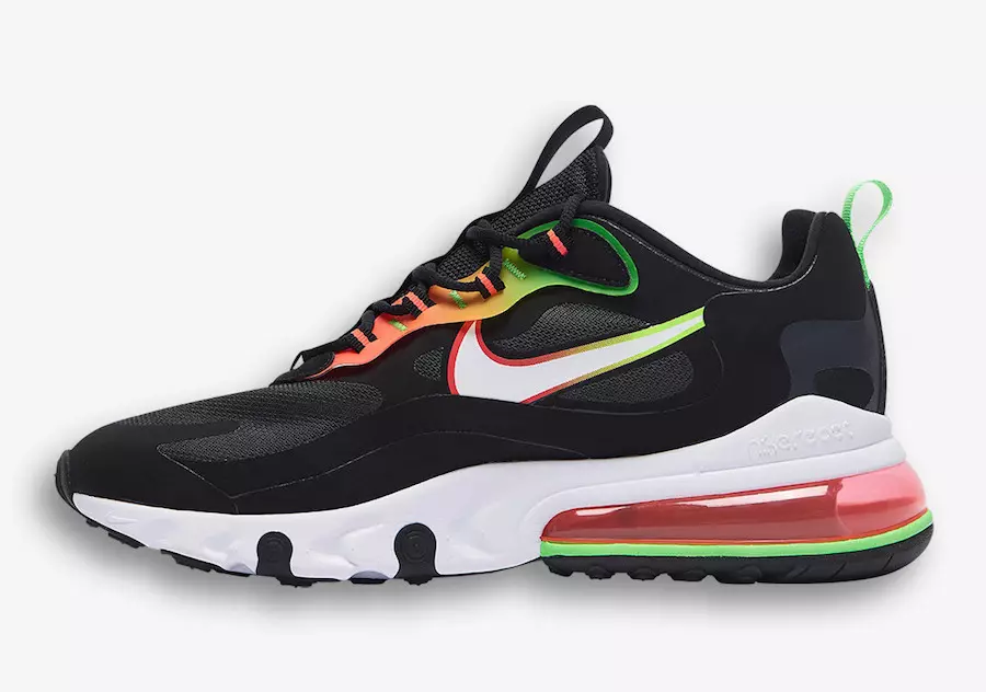 Nike Air Max 270 React në mbarë botën CK6457-001 Data e publikimit