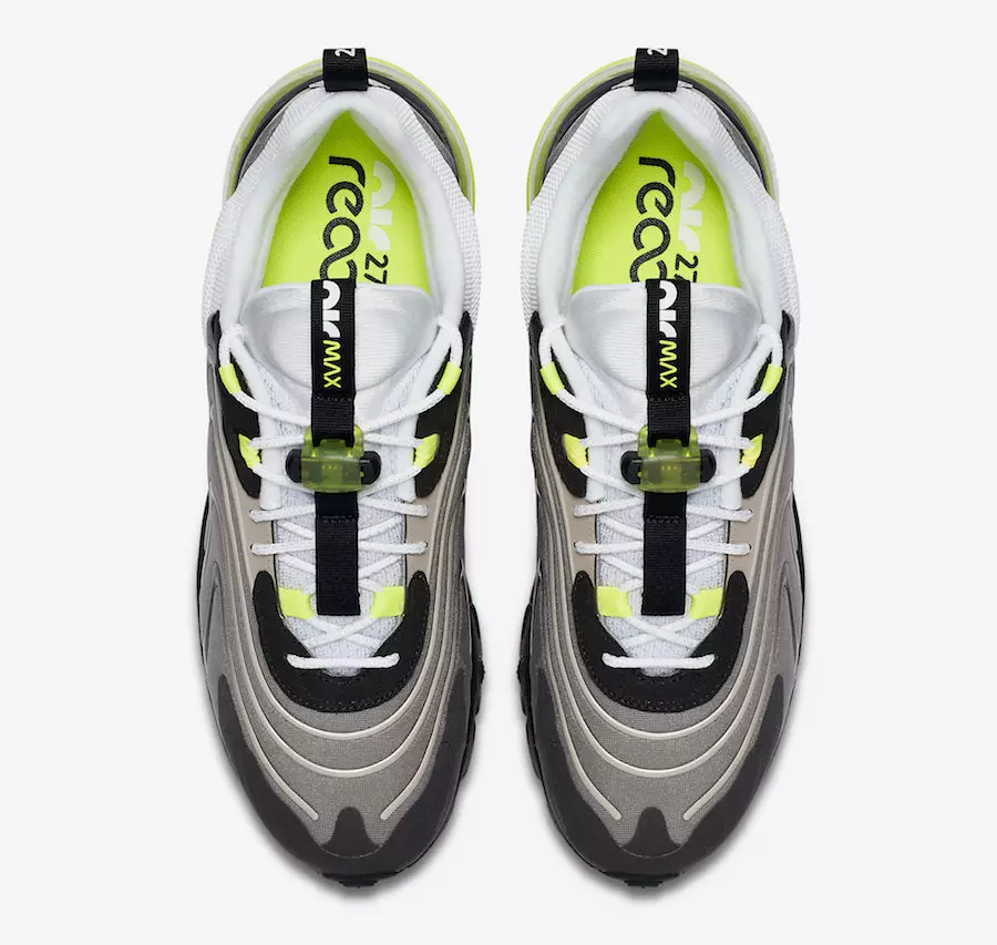 Nike Air Max 270 React ENG Neon CW2623-001 Dáta Eisiúna