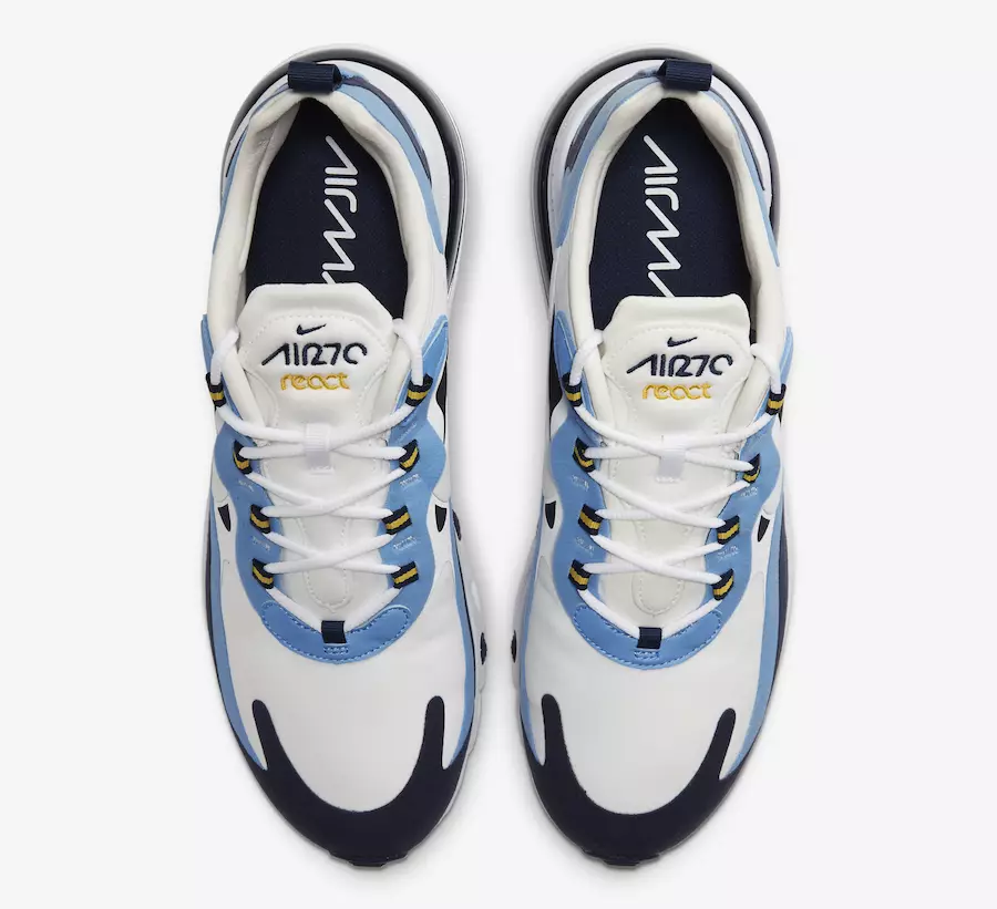 Nike Air Max 270 React CT1264-104 Data tal-Ħruġ-4