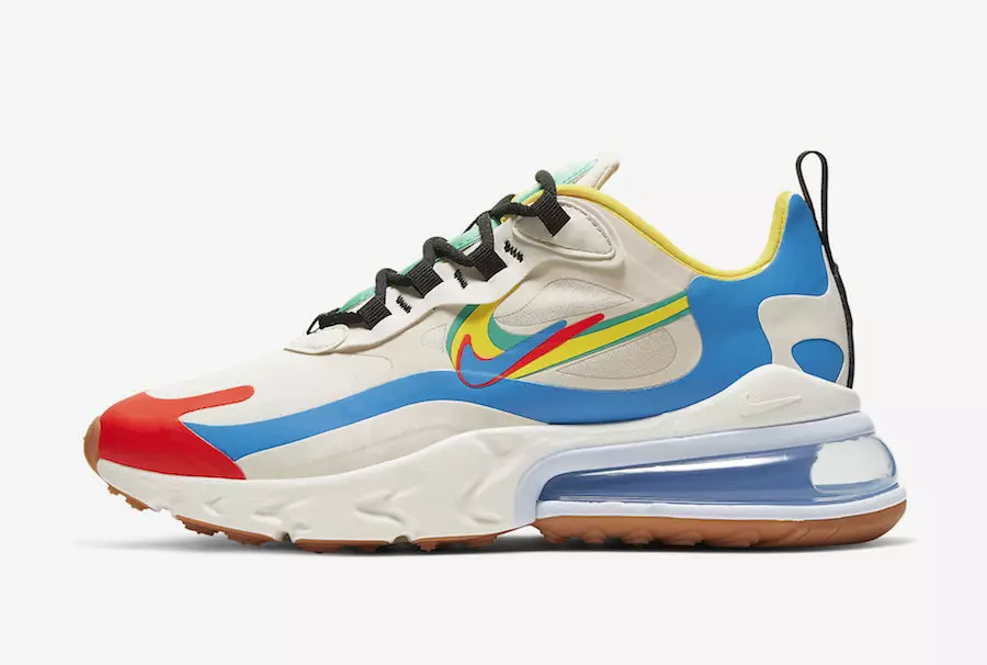 Nike Air Max 270 React Brand Heritage CT1634-100 Utgivelsesdato