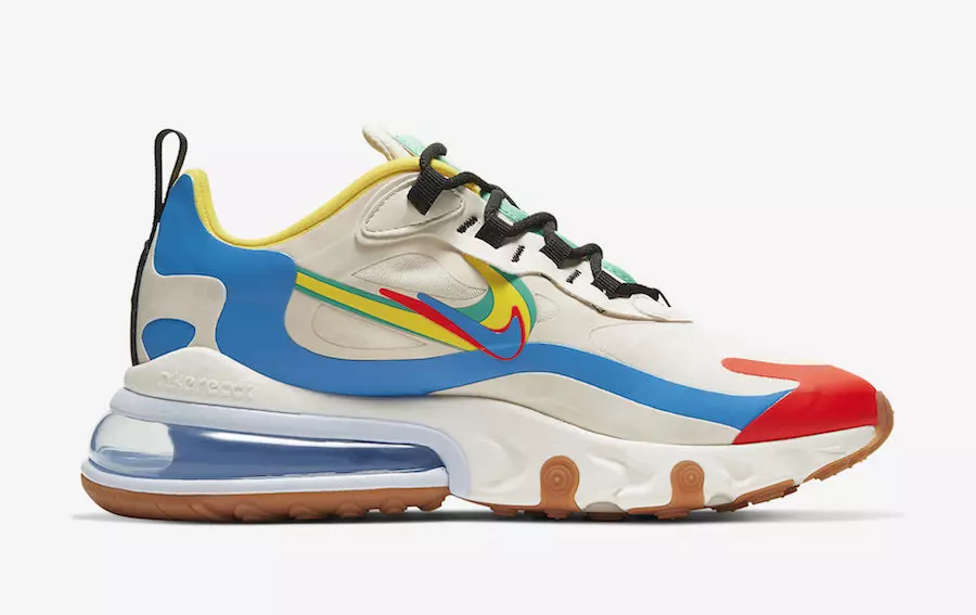 Nike Air Max 270 React Brand Heritage CT1634-100 Дата на издаване