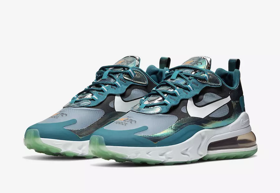 Izdaja Nike Air Max 270 React z novo umestitvijo blagovne znamke