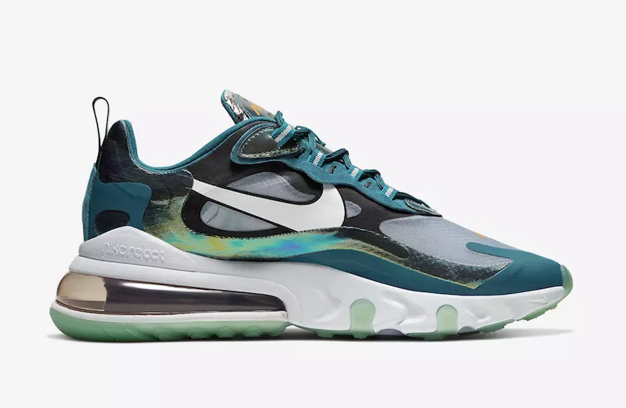 Nike Air Max 270 React CT2536-300 väljalaskekuupäev