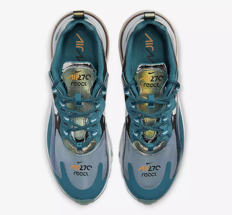 Data de lançamento Nike Air Max 270 React CT2536-300