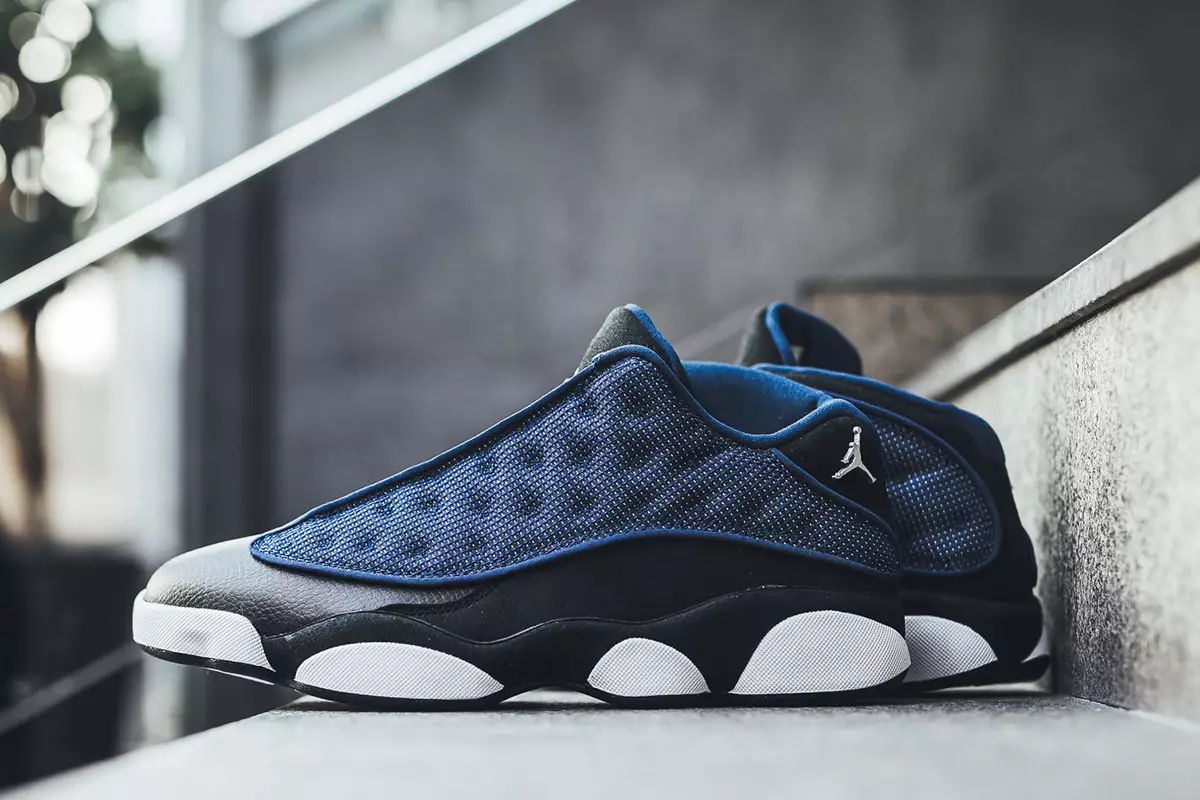 310810 407 05 Air Jordan 13 Retro Low Brave Blue/Black