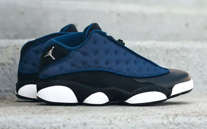 Courageux Bleu Jordan 13 Faible