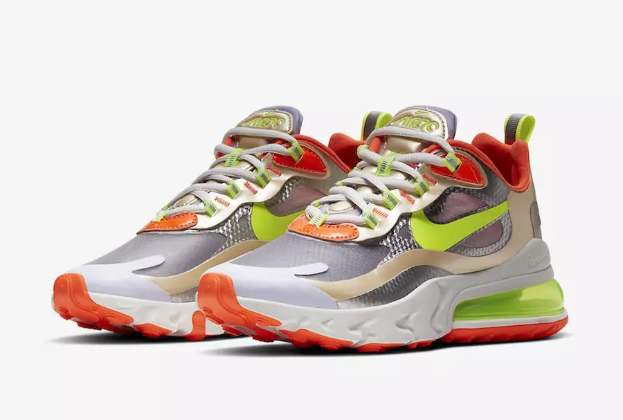 Nike Air Max 270 React CQ0210-101 izlaišanas datums