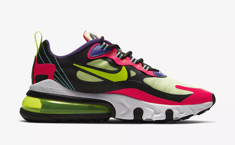 Nike Air Max 270 React Parachute CU4705-001 Шығарылым күні