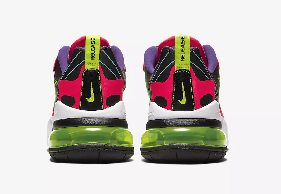 Nike Air Max 270 React 낙하산 CU4705-001 출시일