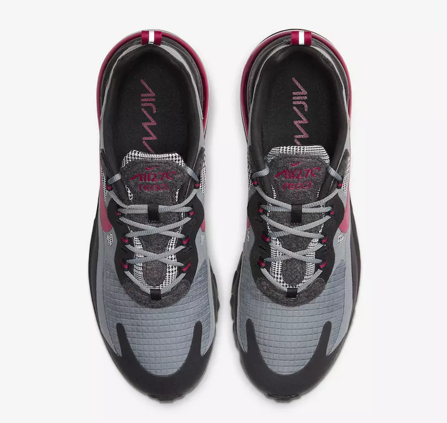 Nike Air Max 270 React Houndstooth CT3135-001 Utgivningsdatum