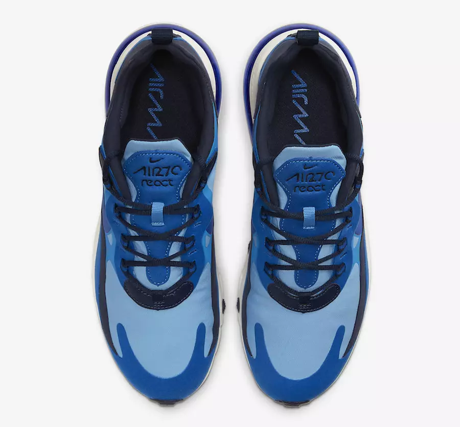 Data de lançamento Nike Air Max 270 React CI3866-400