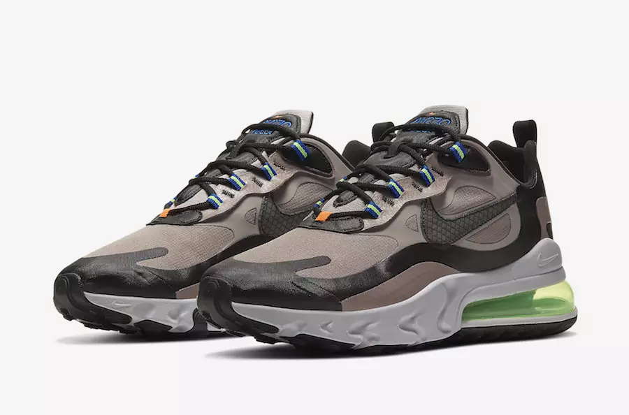 Nike Air Max 270 React Vetrarsett til að gefa út í Khaki litavali