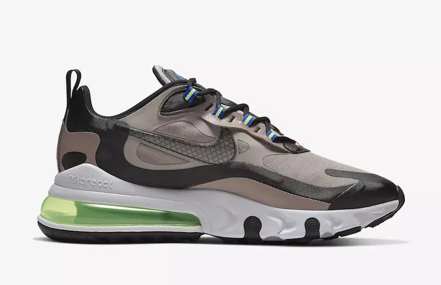 Nike Air Max 270 רעאַקט ווינטער CD2049-200 מעלדונג טאָג