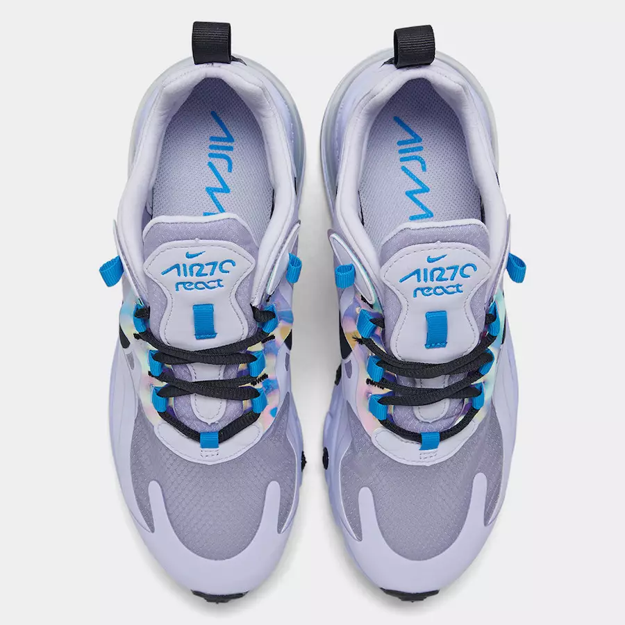 Nike Air Max 270 React Amethyst Tint CT1613-500 Release Date