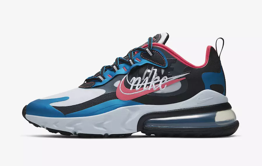 Ngày phát hành Nike Air Max 270 React Script Swoosh CT1616-400