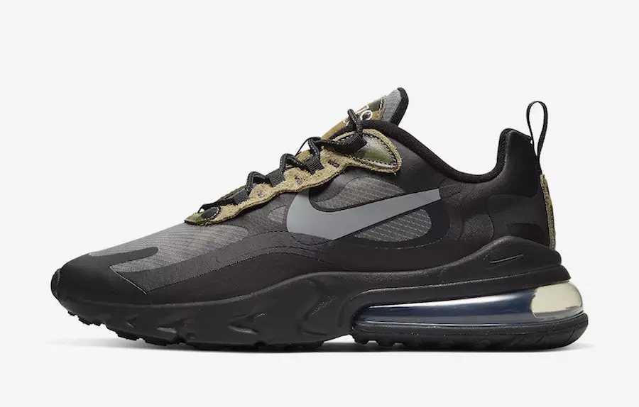 Nike Air Max 270 React Camo CT5528-001 Data lansării