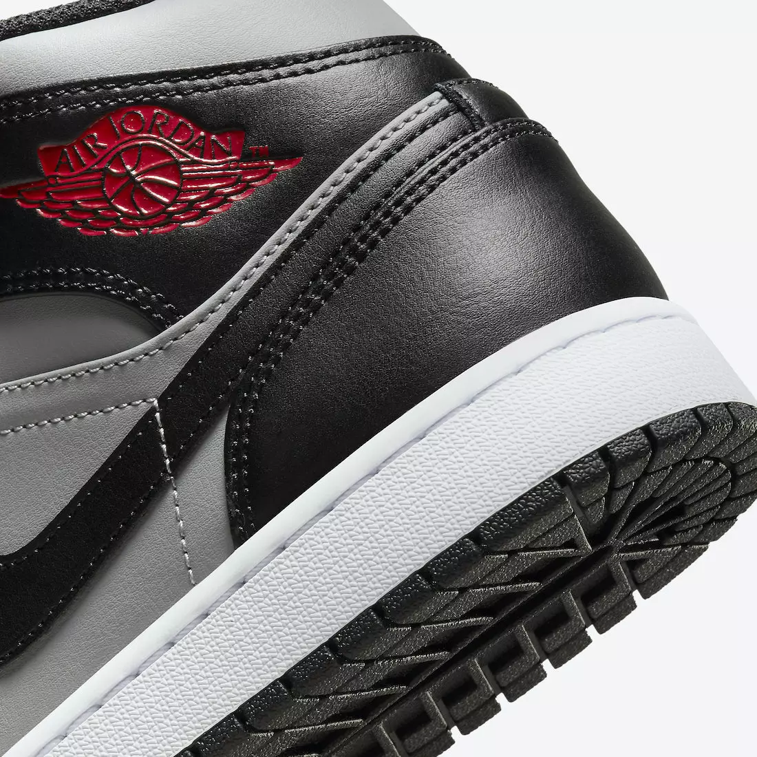 Air Jordan 1 Mid Black Grey Red 554724-096 Data de lançamento