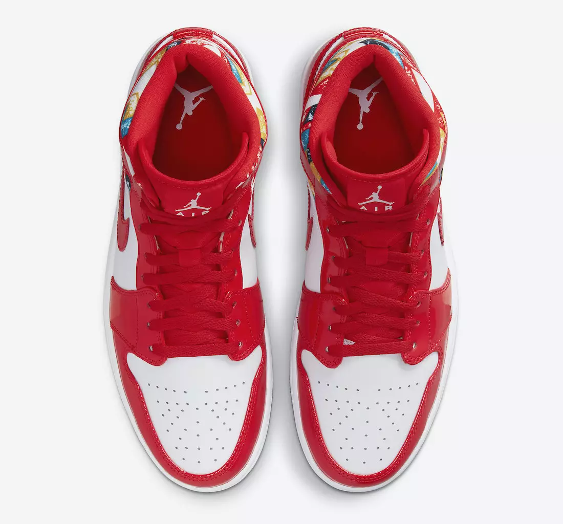 Data de lançamento do Air Jordan 1 Mid DC7294-600