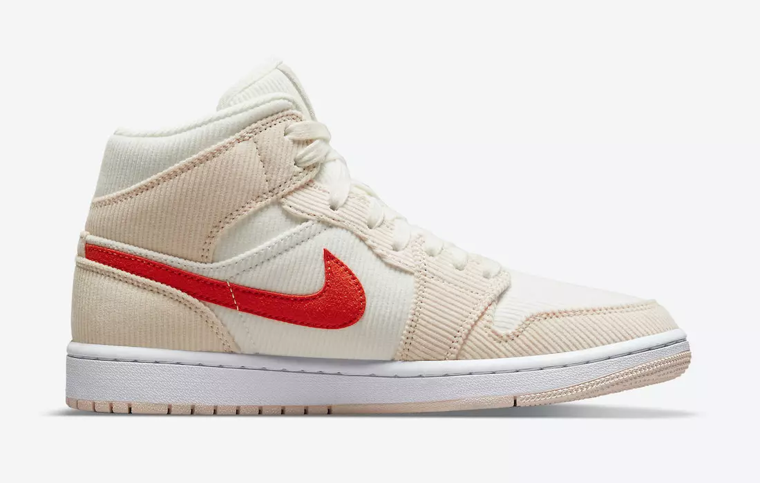 Air Jordan 1 Mid Corduroy DA8009-108 Ημερομηνία κυκλοφορίας