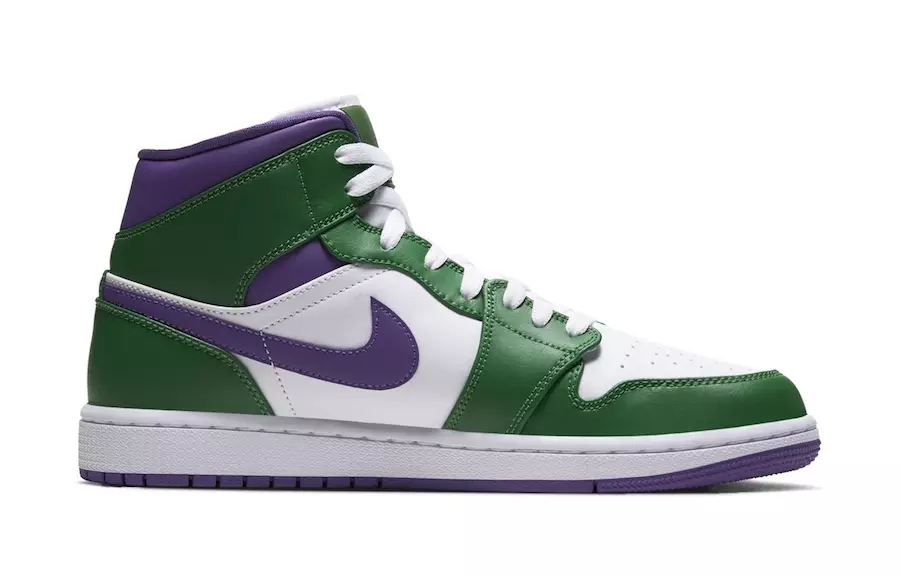 Air Jordan 1 Mid Hulk Green Purple Ημερομηνία κυκλοφορίας