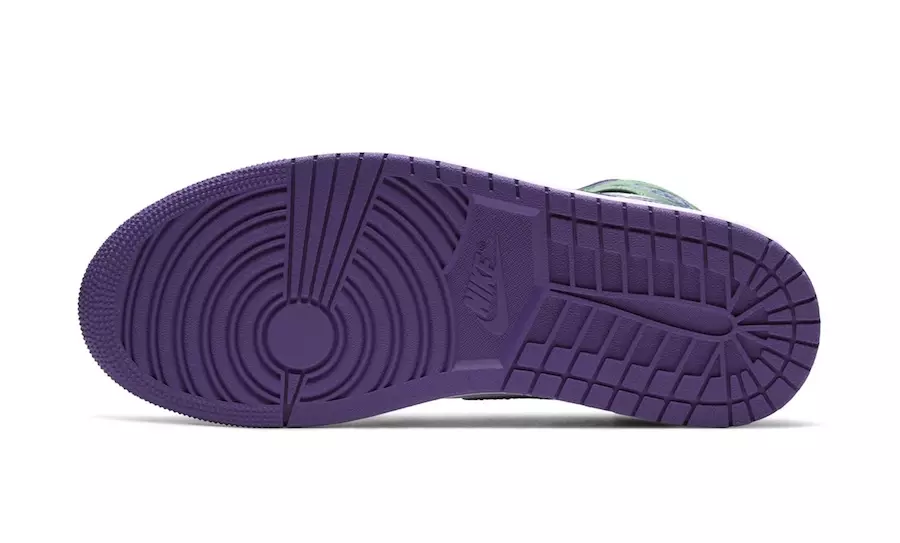 Air Jordan 1 Mid Hulk Green Purple – data premiery