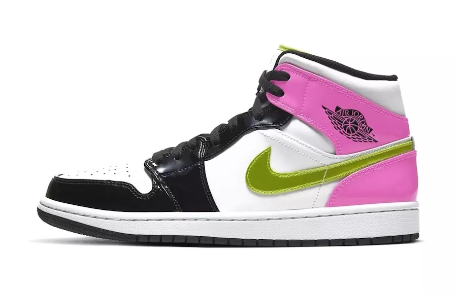 Air Jordan 1 Mid-Data ta' Rilaxx tal-Ġilda Privattiva