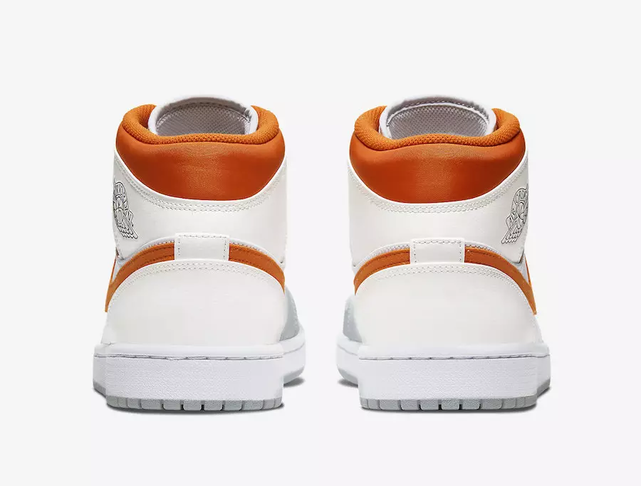 Air Jordan 1 Mid Starfish Orange Platinum CW7591-100 Чыгарылган датасы