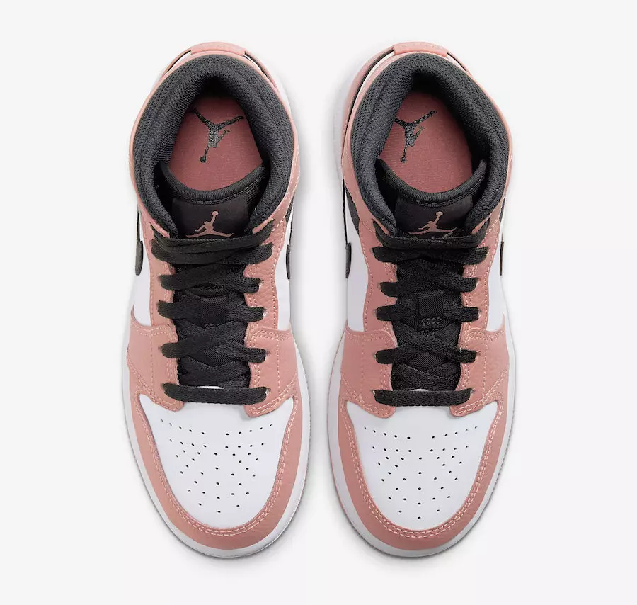 Air Jordan 1 Mid GS Pink Quartz 555112-603 Utgivelsesdato