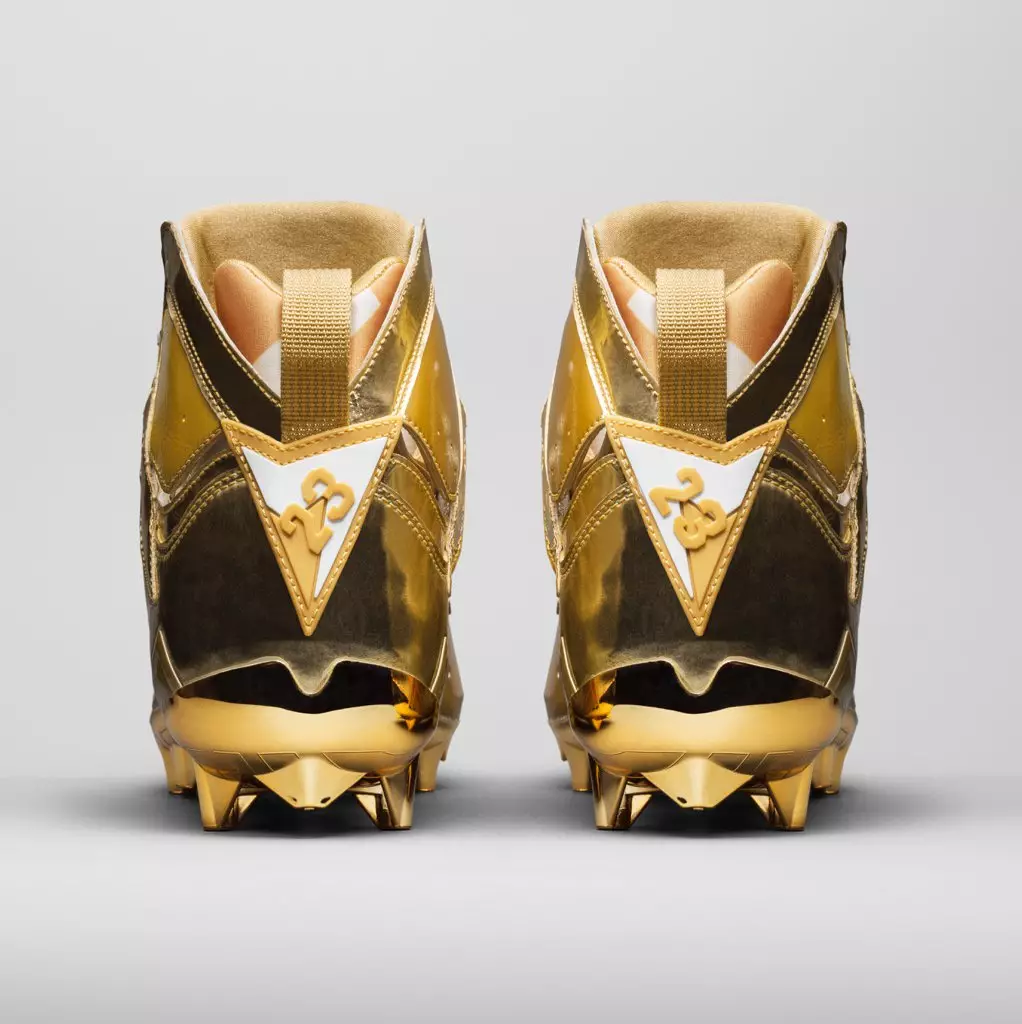 Charles Woodson Gold Air Jordan 7 klambrid