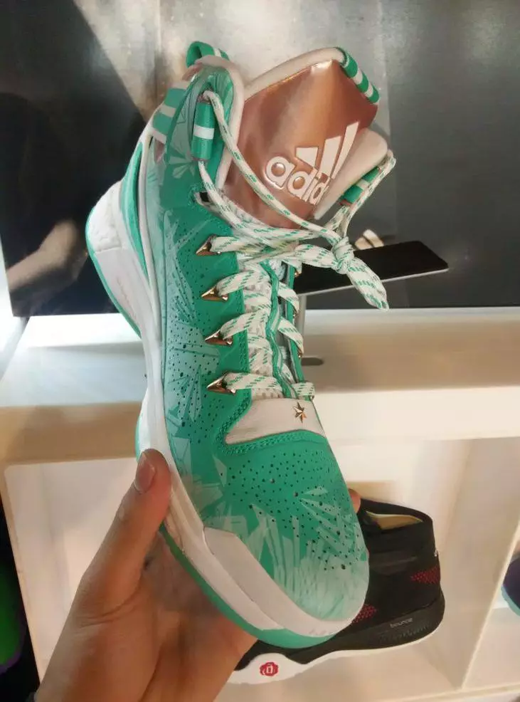 adidas D Rose 6 Groen Koper Kerst