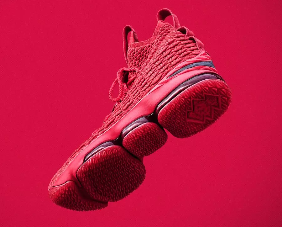 Nike LeBron 15 Jimbo la Ohio Red PE