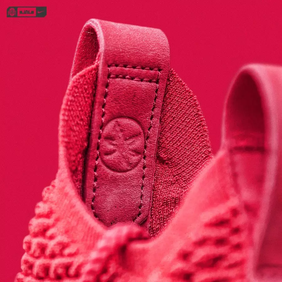 Nike LeBron 15 အိုဟိုင်းယိုးပြည်နယ် အနီရောင် PE