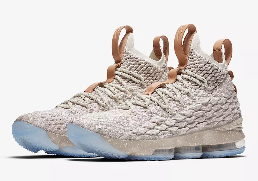 Nike LeBron 15 Geescht String Tan 897648-200