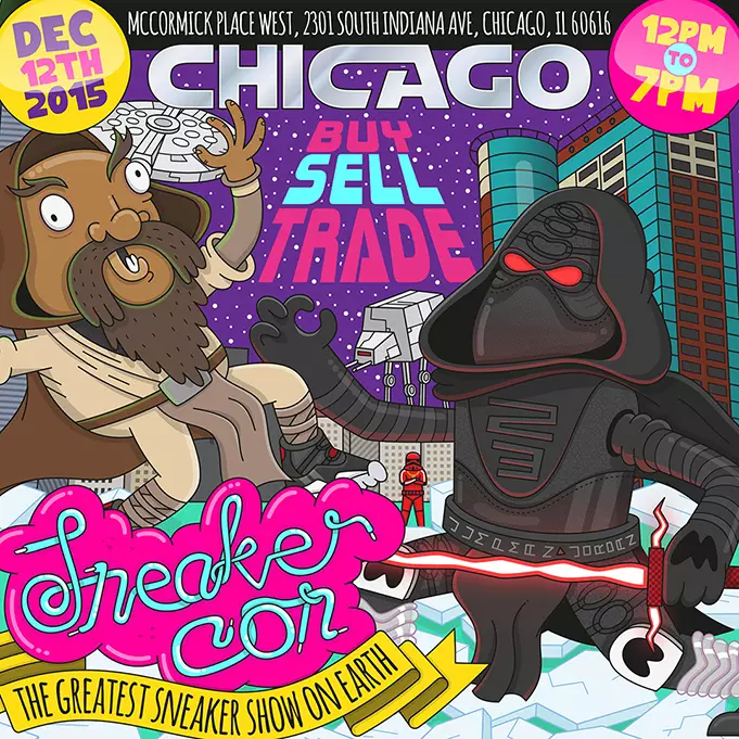 Sneaker Con Chicago 2015 წელი