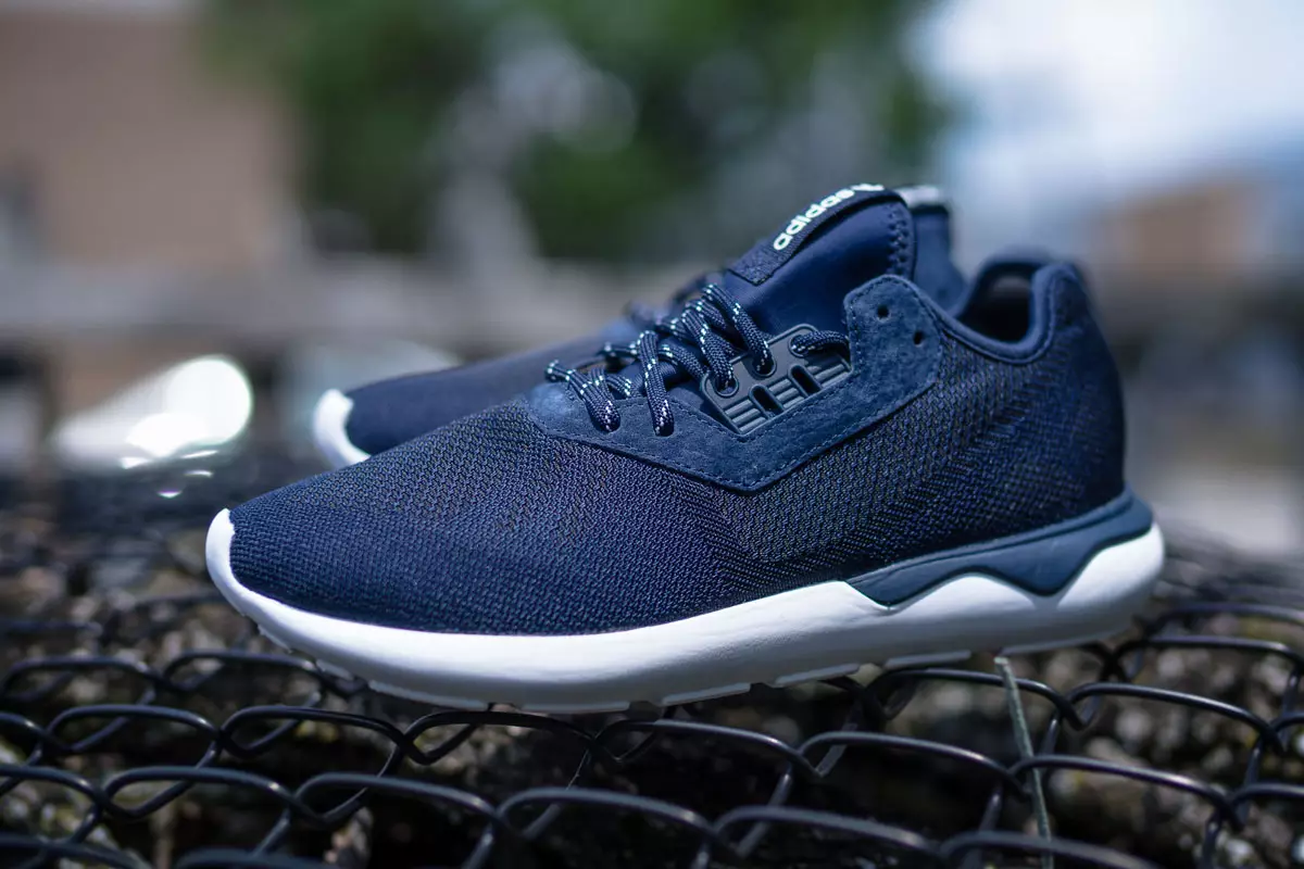 Adidas Originals Tubular Runner Weave темно-синій