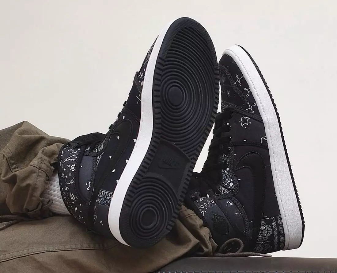 Air Jordan 1 KO Paisley تاریخ عرضه قیمت